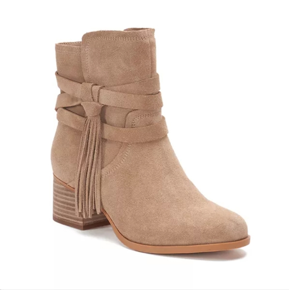 Kulaburra by UGG kenz ankle boots seude tan womens size 7